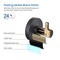 Kibi Circular Bathroom Towel & Robe Hook 2 Count KBA1401MB-2PC - alternate 5
